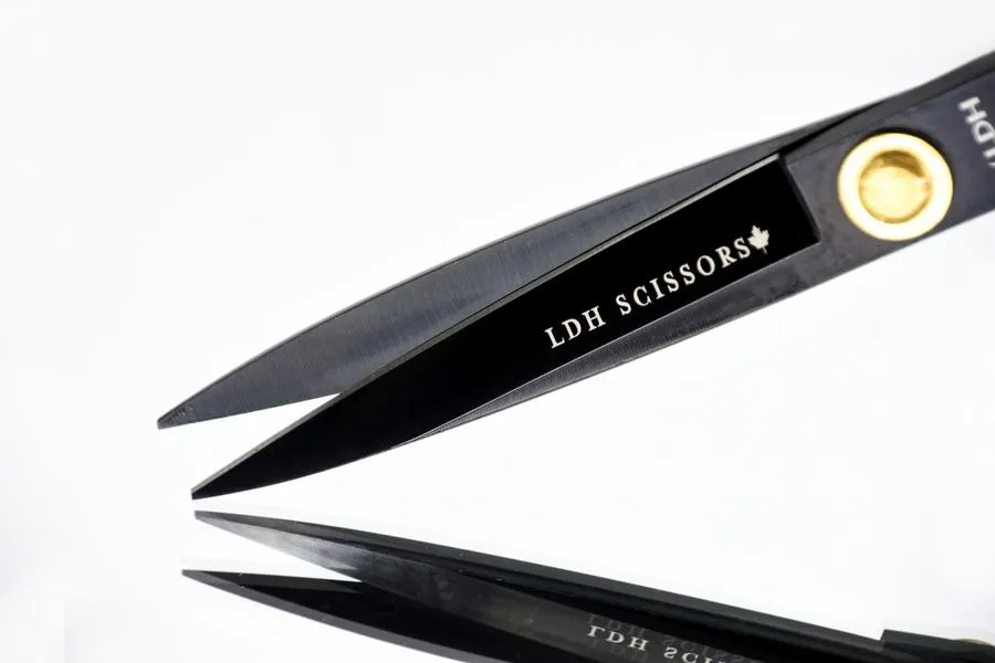 10" Midnight Edition LDH Fabric Shears Left Handed