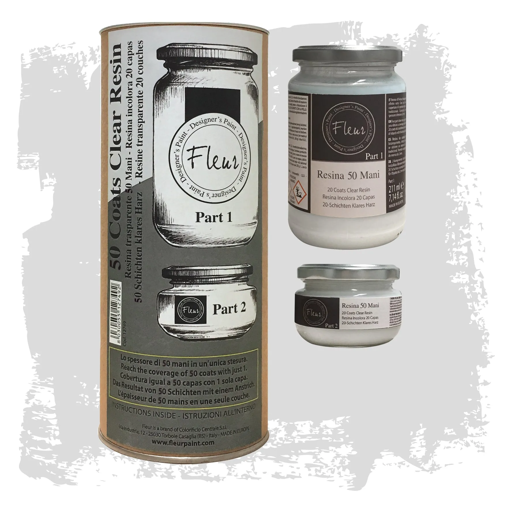 Fleur Clear Resin - 50 coat varnish