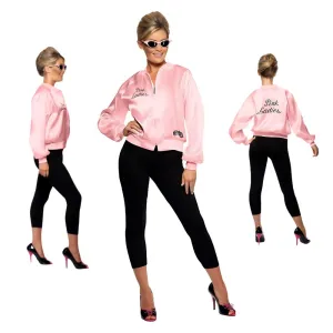 Grease Pink Ladies Jackets - Small UK 8-10