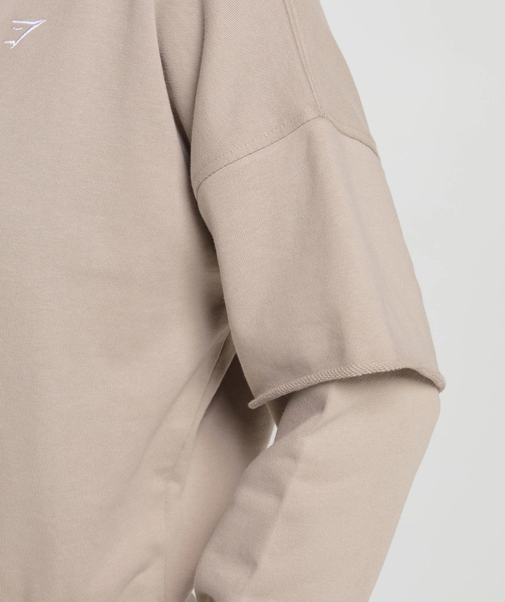 Gymshark Lifting Oversized Sweatshirt - Stone Pink