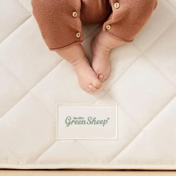 Little Green Sheep Twist Natural Cot Bed Mattress 60 x 120cm