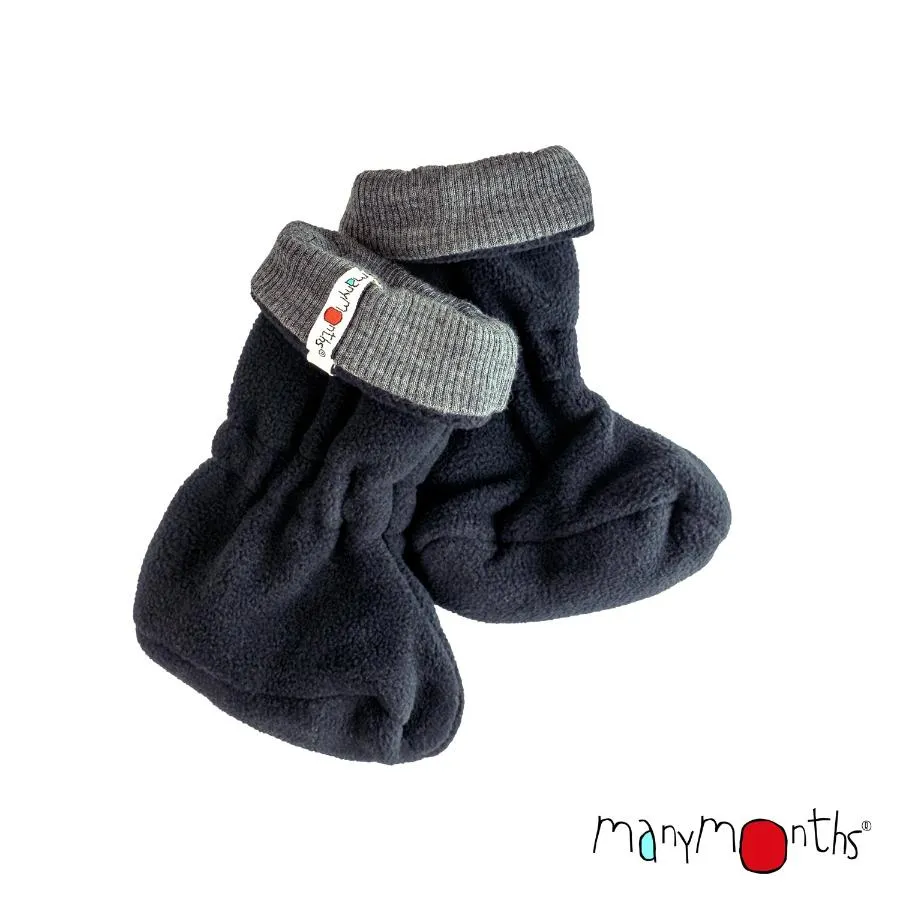 Natural Woollies Adjustable Winter Booties by ManyMonths