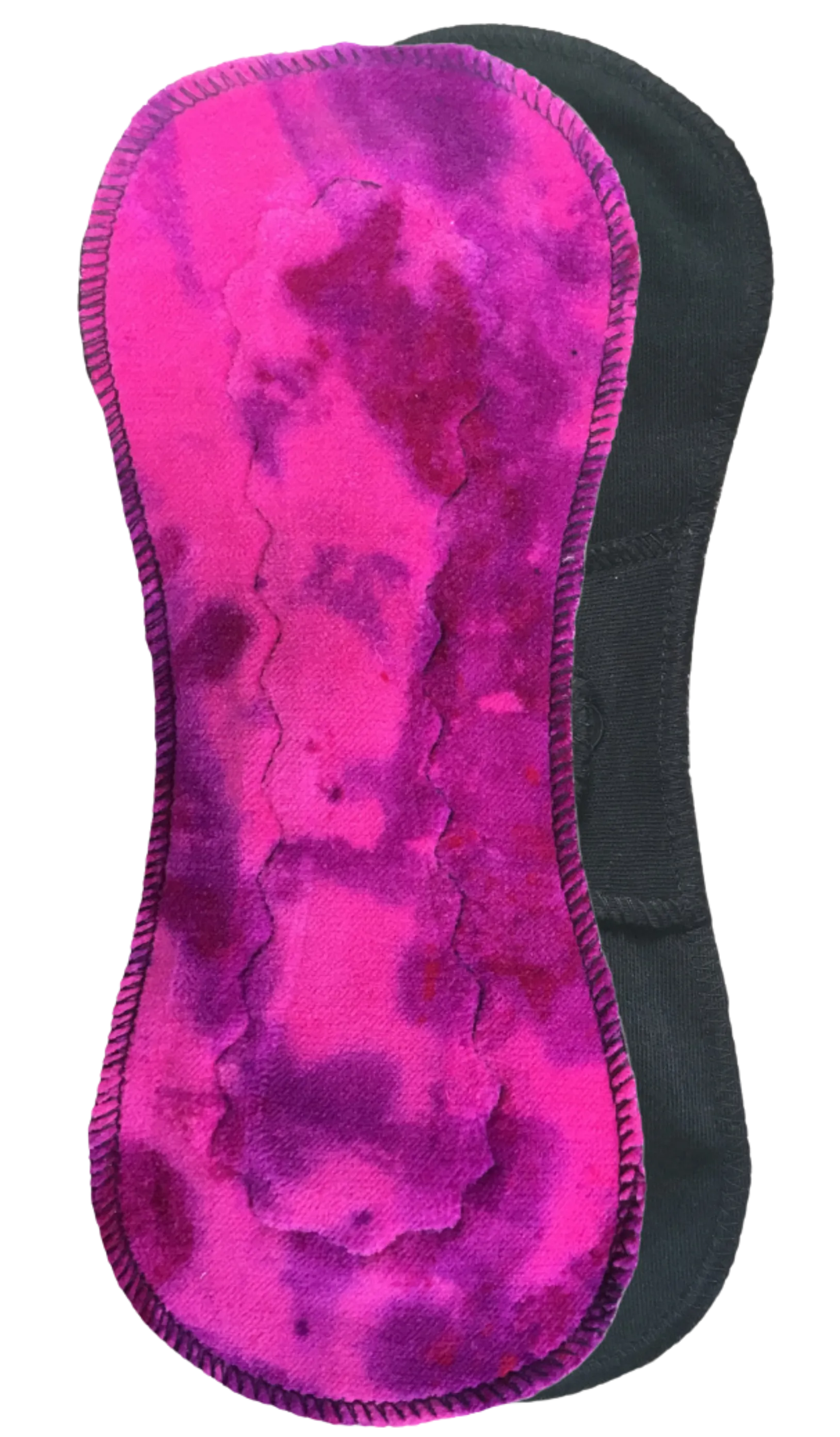 Purple Sundae Maxi-Petite Pad - Organic Cotton Velour Reusable Period Pad