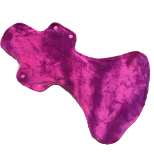 Purple Sundae  Night Extra Thick Pad Organic Cotton Reusable Period Pad Incontinence Pad