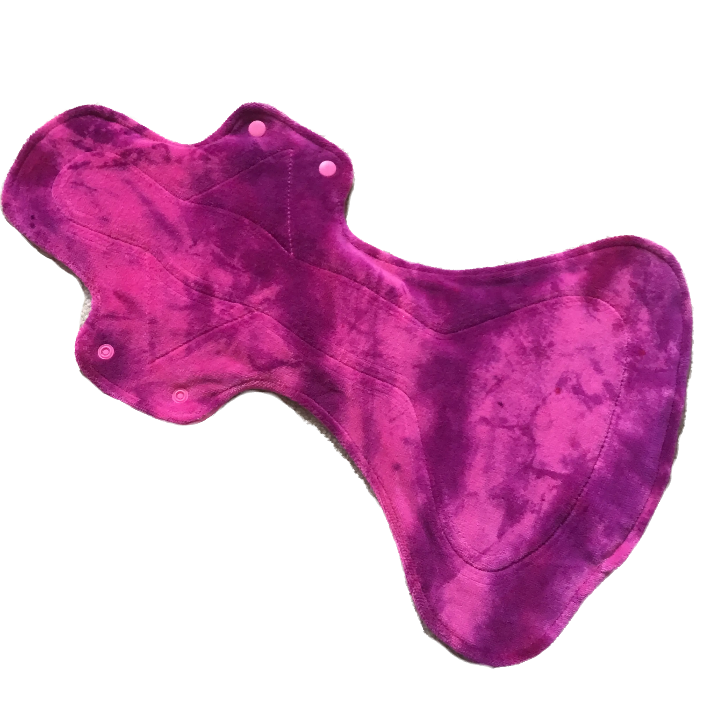 Purple Sundae  Night Extra Thick Pad Organic Cotton Reusable Period Pad Incontinence Pad