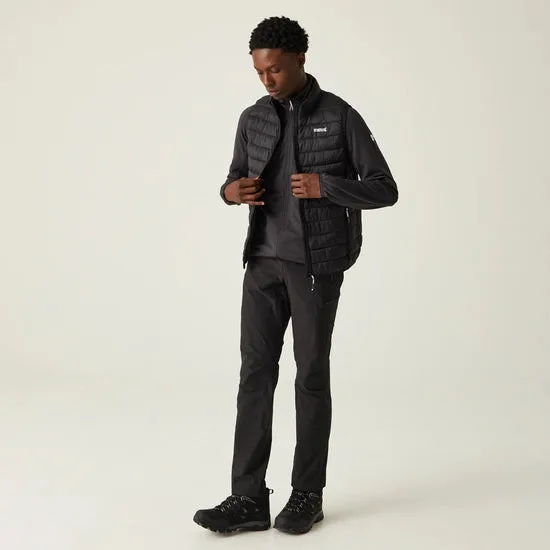 Regatta Mens Hillpack II Insulated Bodywarmer/Gilet Black