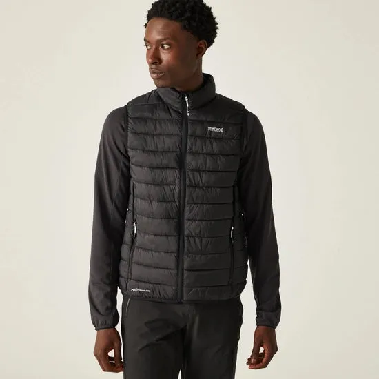 Regatta Mens Hillpack II Insulated Bodywarmer/Gilet Black
