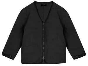 RICHIE LE 1/2 ZIP JACKET BLACK - RLCFW23-016