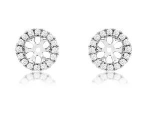Round Diamond Earring Jackets