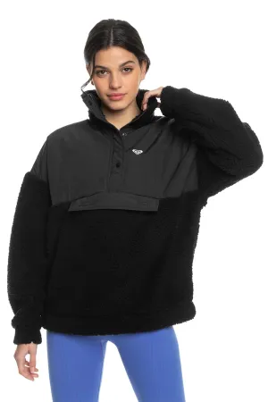 Roxy - Waves Of Warmth Layered Sherpa Sweater