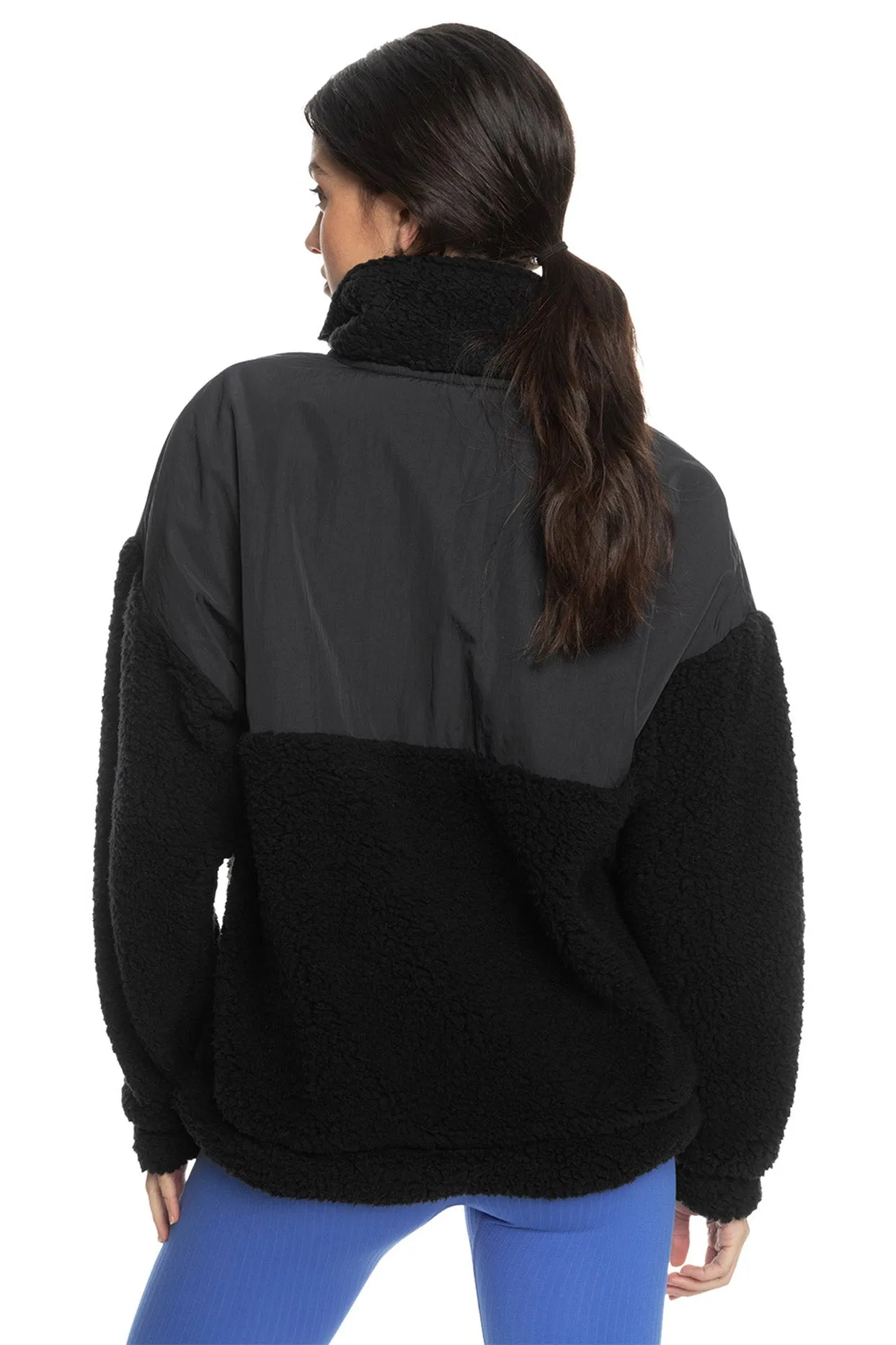 Roxy - Waves Of Warmth Layered Sherpa Sweater