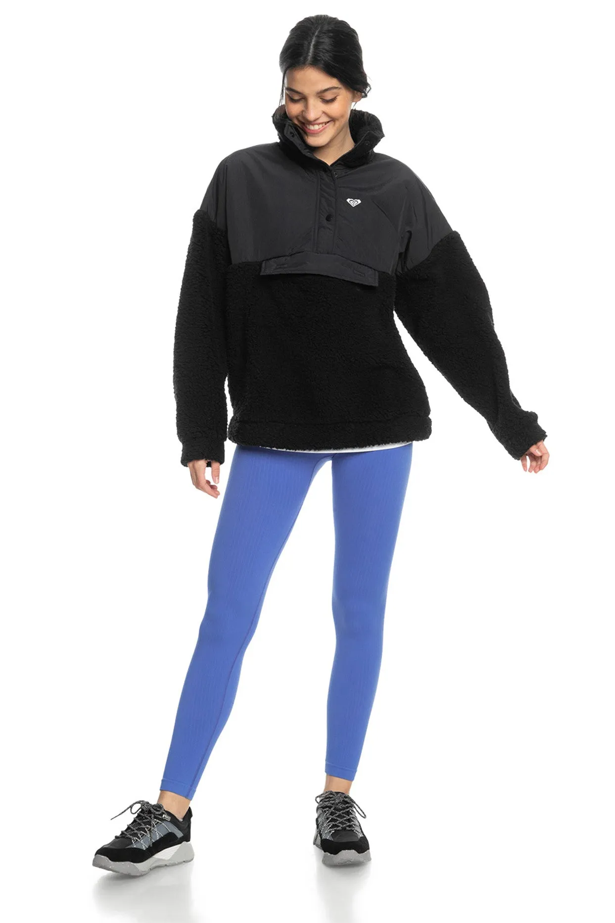 Roxy - Waves Of Warmth Layered Sherpa Sweater