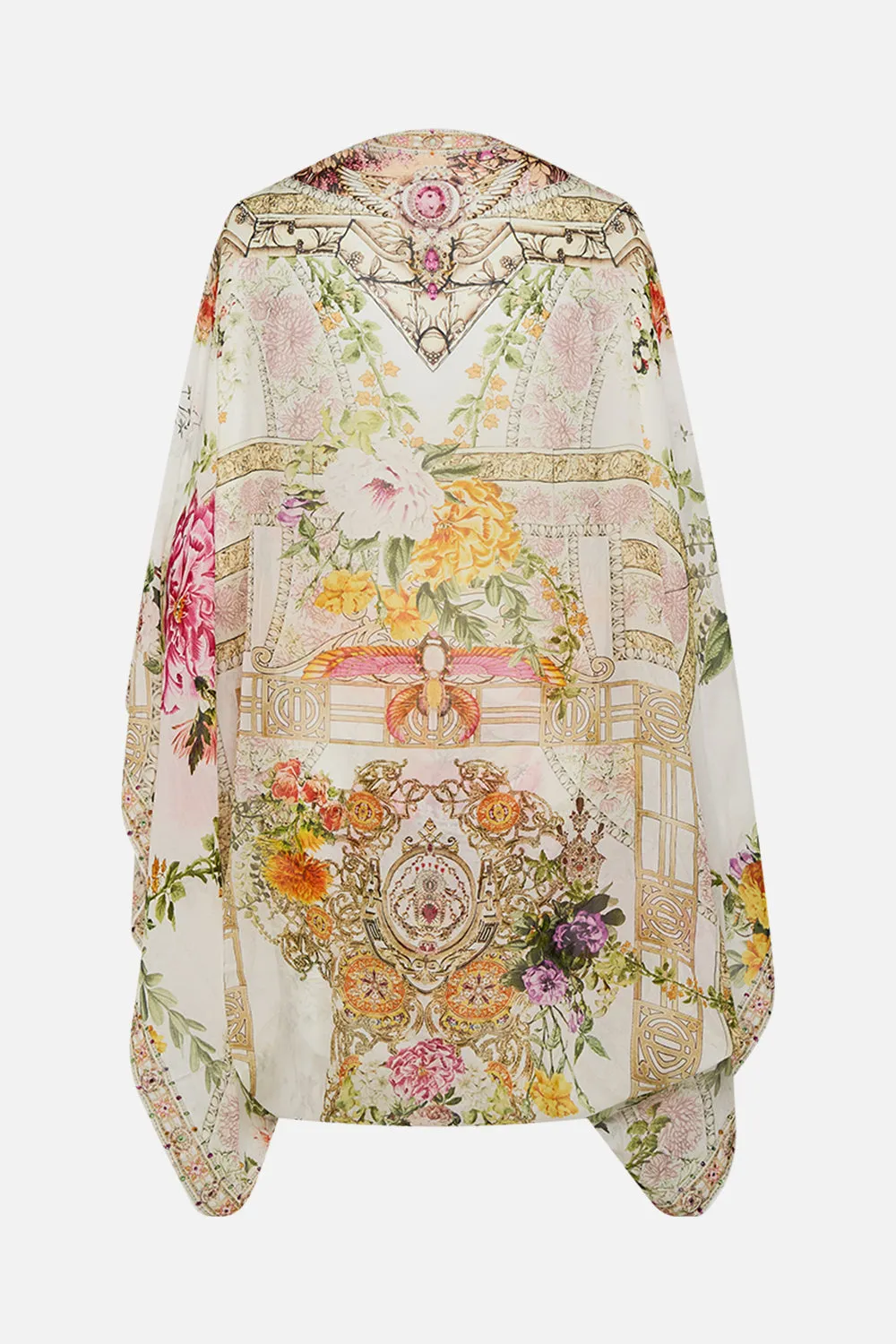 SILK SHRUG EGYPTIAN ROSE