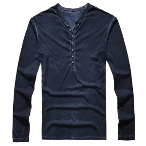 Vintage Henley Long Sleeves