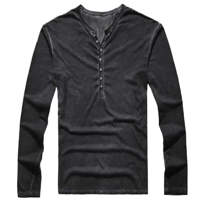 Vintage Henley Long Sleeves