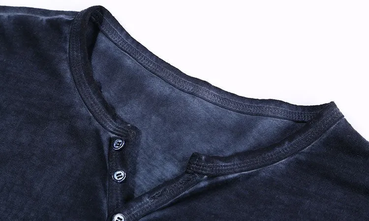 Vintage Henley Long Sleeves