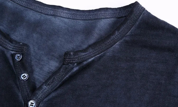 Vintage Henley Long Sleeves