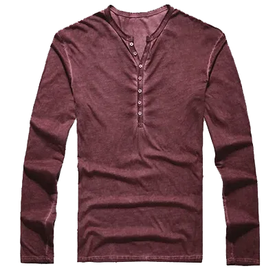 Vintage Henley Long Sleeves
